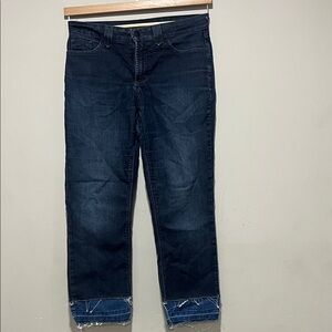 NYDJ Indigo Blue Straight Leg Jeans